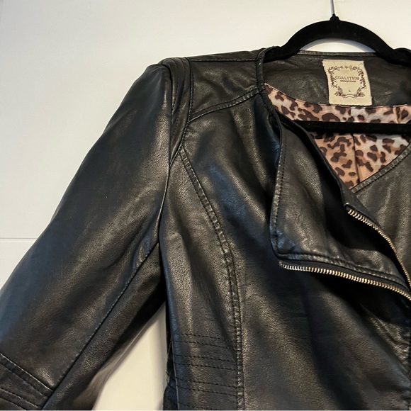 Downtown Coalition | Faux Leather Jacket - Picture 2 of 14